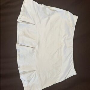 White Tennis Skirt